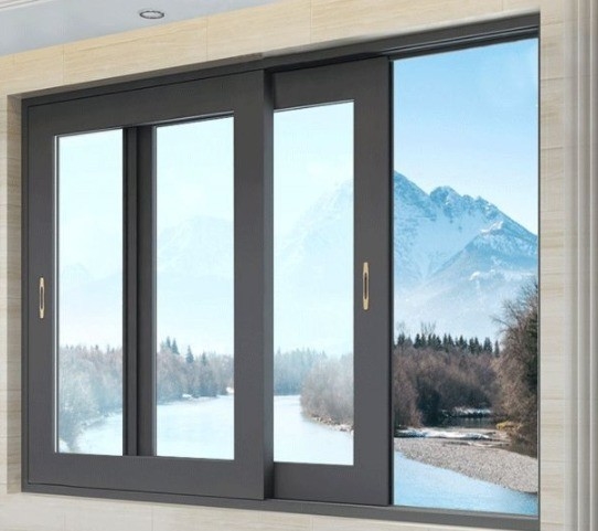 Diseño moderno estanqueidad al aire Nivel 8 Casa de aluminio vidrio ventanas corredizas a un precio asequible