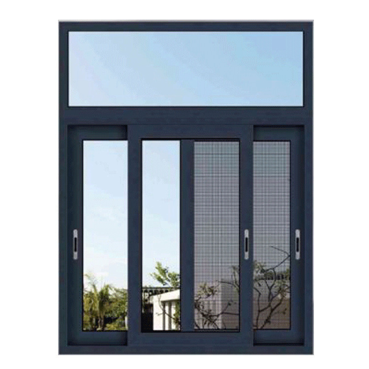 Diseño moderno estanqueidad al aire Nivel 8 Casa de aluminio vidrio ventanas corredizas a un precio asequible