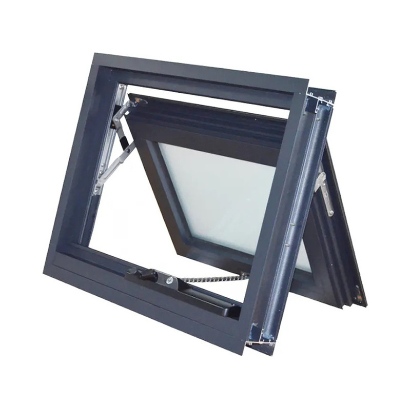 Puente roto de aluminio de perfil superior colgado y ventana de toldo para el Estándar australiano