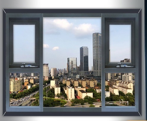 Personalizar el tipo de cortina colgante de aluminio de ventanas colgantes para proyectos de diseño originales