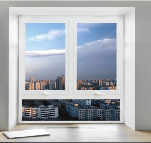 Ventanas de vidrio de aluminio para diseño doméstico