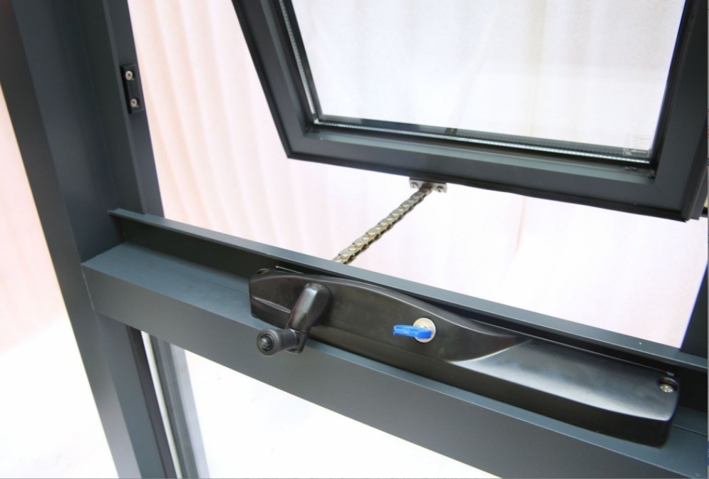 Avanzada I + D Ventana de aluminio de tipo cortina colgante con estanqueidad al aire de nivel 8