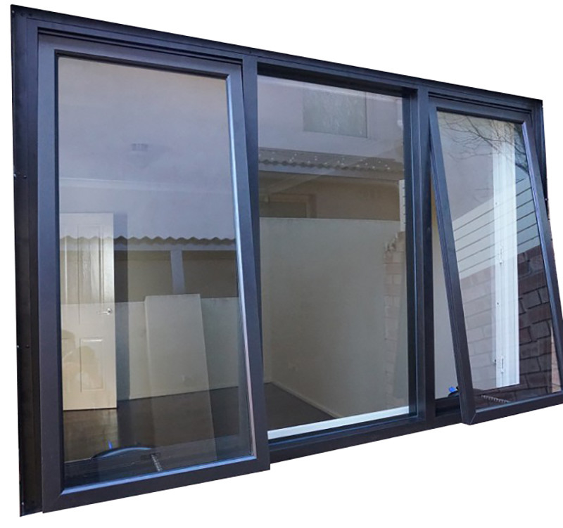 Ventana de pantalla de malla de acero inoxidable 304 para ventanas de carcasa de manivela de aluminio de diseño personalizado
