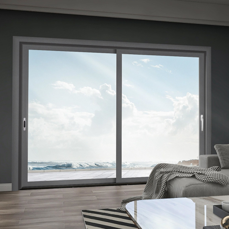 Proyecto de decoración para el hogar Ventanas corredizas de aleación de aluminio con estanqueidad al aire de nivel 8