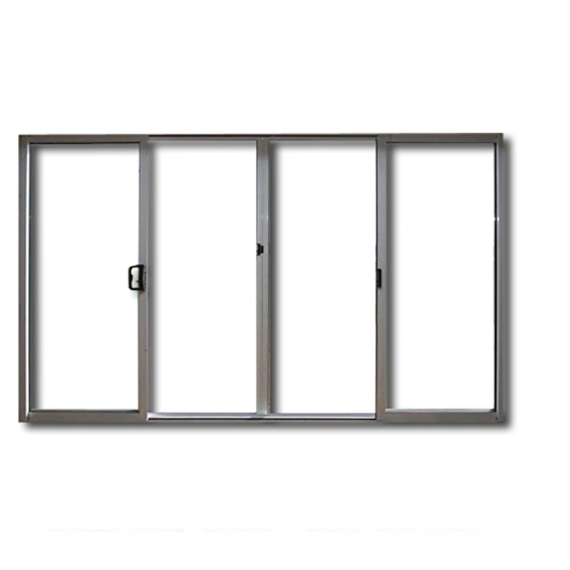 Diseño personalizado Puente roto Puertas de vidrio de aluminio con espesor de pared de 1,4 mm