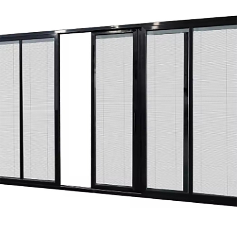 Puertas dobles de aluminio con deslizamiento térmico con espesor de pared de 1,4 mm