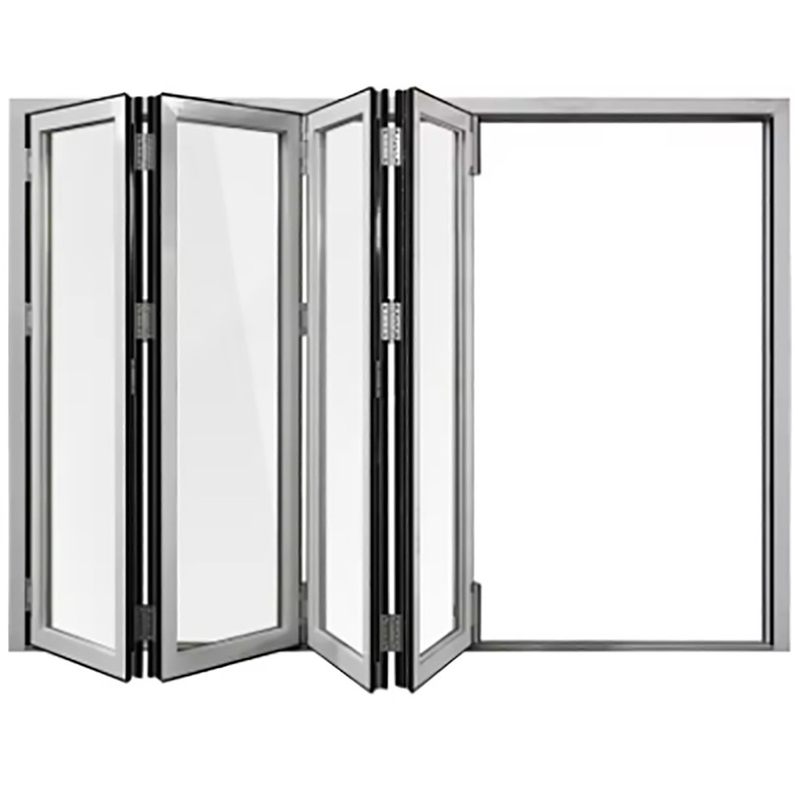 Puertas dobles de aluminio con deslizamiento térmico con espesor de pared de 1,4 mm