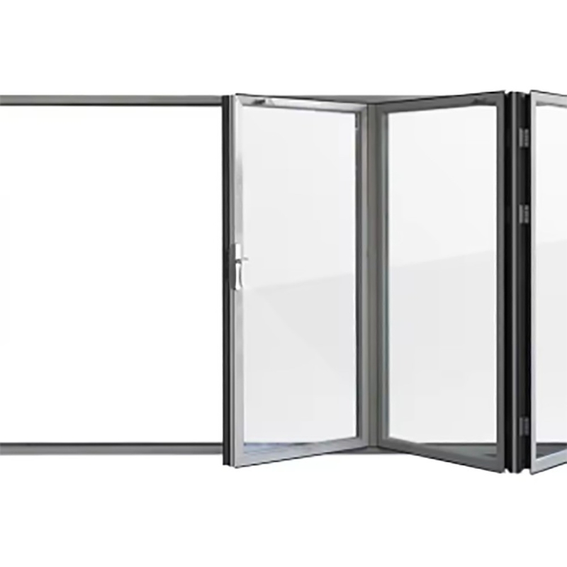 Puertas dobles de aluminio con deslizamiento térmico con espesor de pared de 1,4 mm