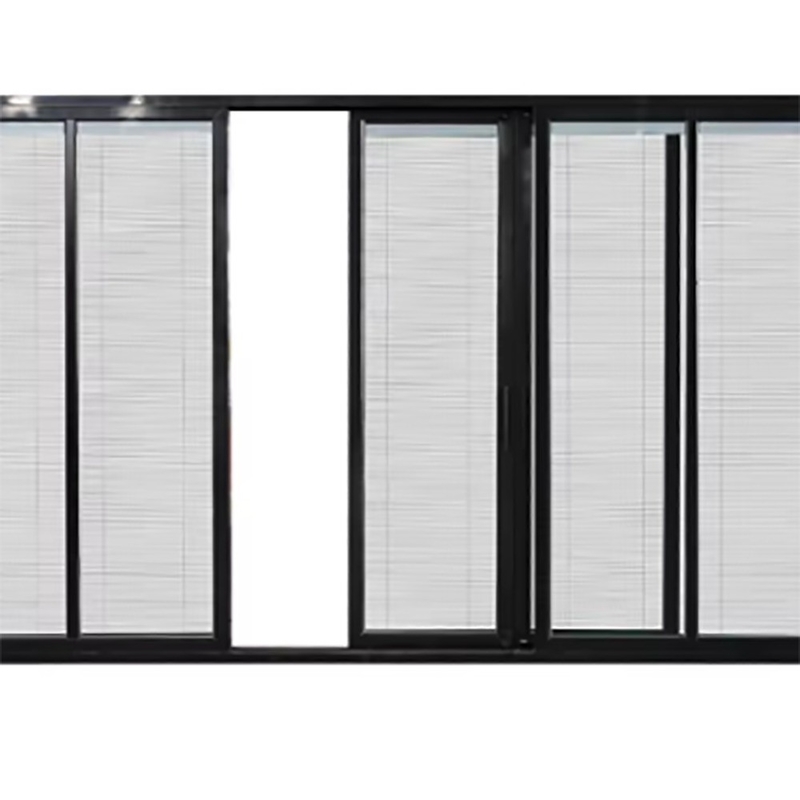 Puertas dobles de aluminio con deslizamiento térmico con espesor de pared de 1,4 mm