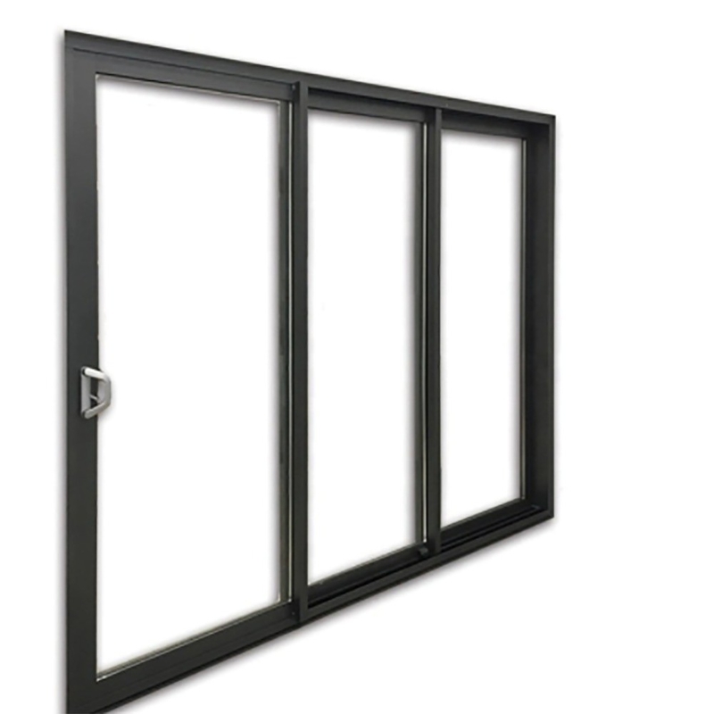 Método de apertura de tira y vuelta SKATE Puerta corredera doble de aluminio para el hogar