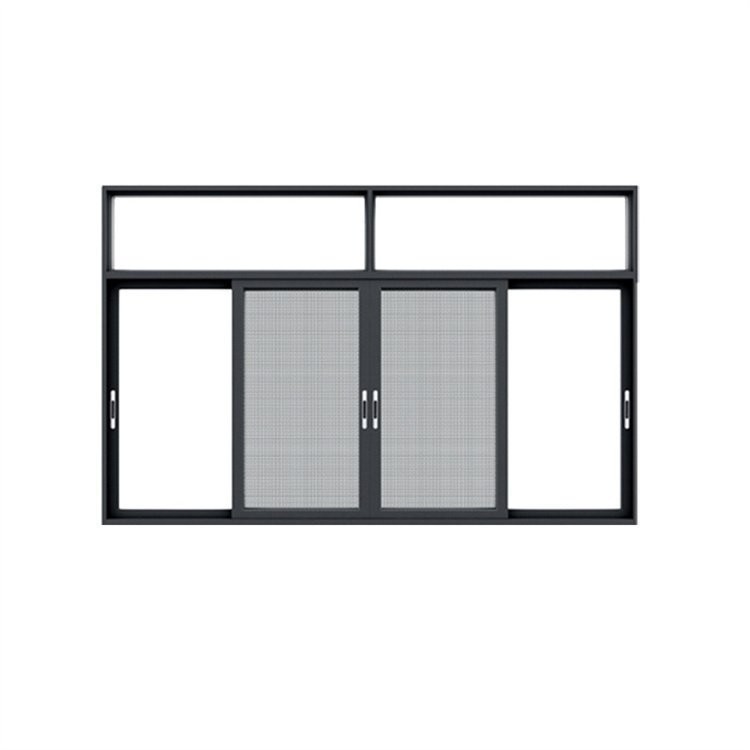 Diseño de sello de 8 vías Red de mosquitos para ventanas corredizas de aluminio Personalizado por Window R D