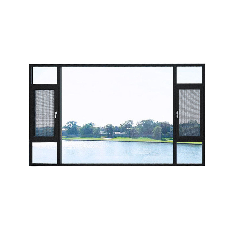 Diseño personalizado Ventanas de revestimiento horizontal Precios asequibles para uso comercial y residencial