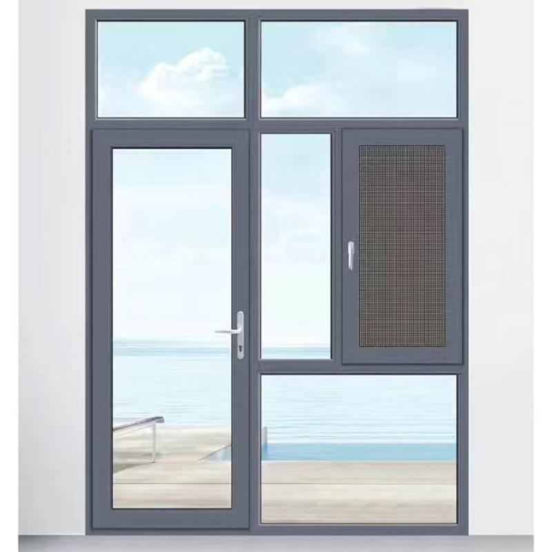 Diseño personalizado Ventanas de revestimiento horizontal Precios asequibles para uso comercial y residencial