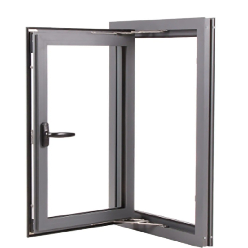 10 capas de sellado Patinaje exterior de corte térmico francés Puertas de revestimiento con marco de aluminio