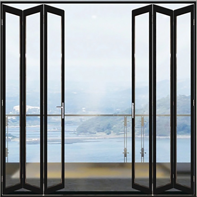 10 capas de sellado Puerta plegable de estilo moderno para necesidades de producción estandarizadas