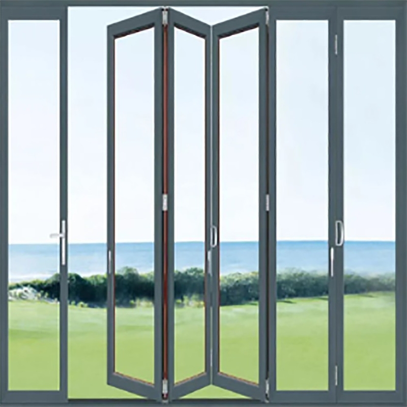 10 capas de sellado Puerta plegable de estilo moderno para necesidades de producción estandarizadas