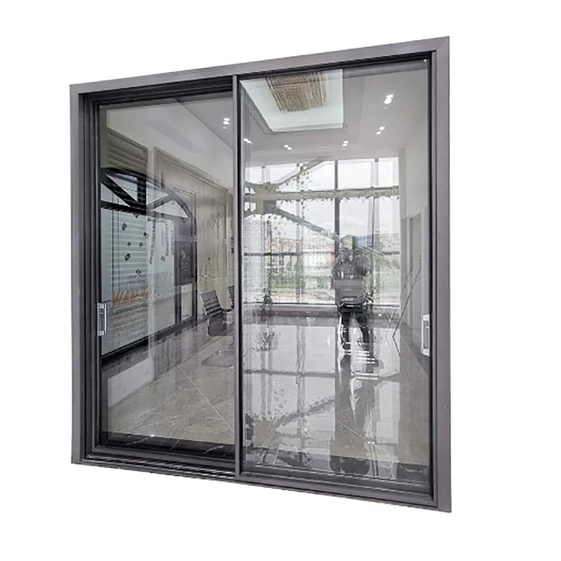 10 capas de sellado Puerta corredera de aluminio ISO9001 Certificada para la capacidad de producción