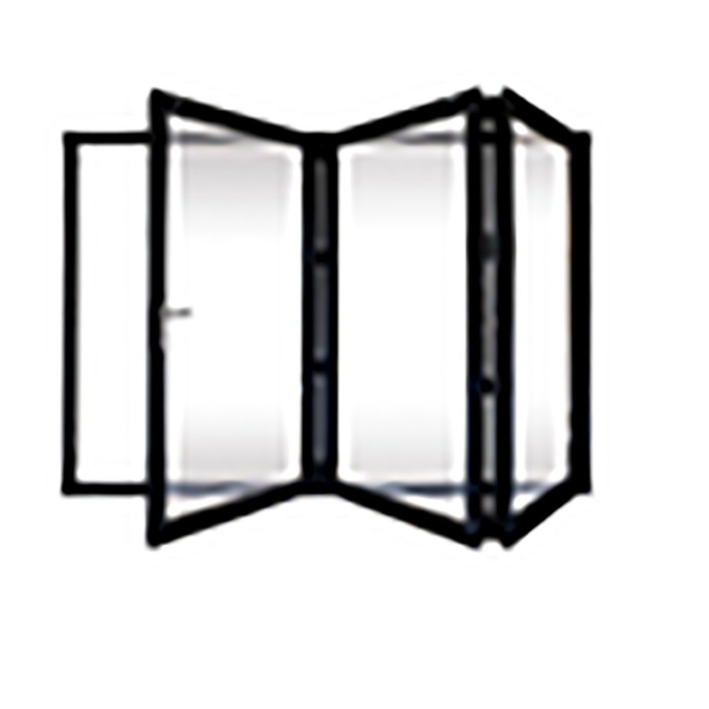 Proyecto residencial debe tener puertas de aluminio bi-plegable con opción de mejora de vidrio triplex