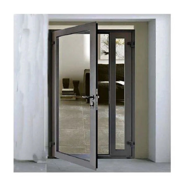 Puertas de revestimiento de aleación de aluminio de ruptura térmica para patines Coeficiente de aislamiento térmico interior