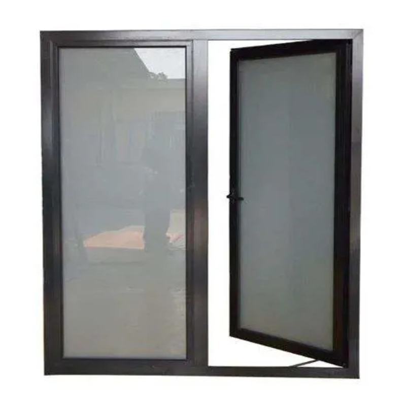 Puertas de revestimiento de aleación de aluminio de ruptura térmica para patines Coeficiente de aislamiento térmico interior