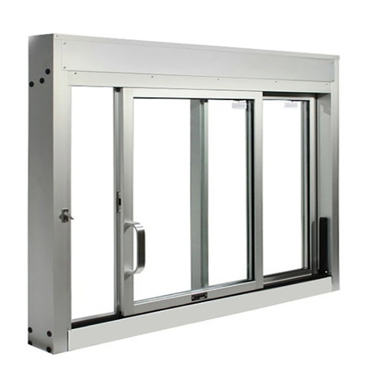 Últimas ventanas correderas de aluminio de diseño con 1.1W/ (m2·K) Rendimiento de aislamiento térmico para casa y oficina