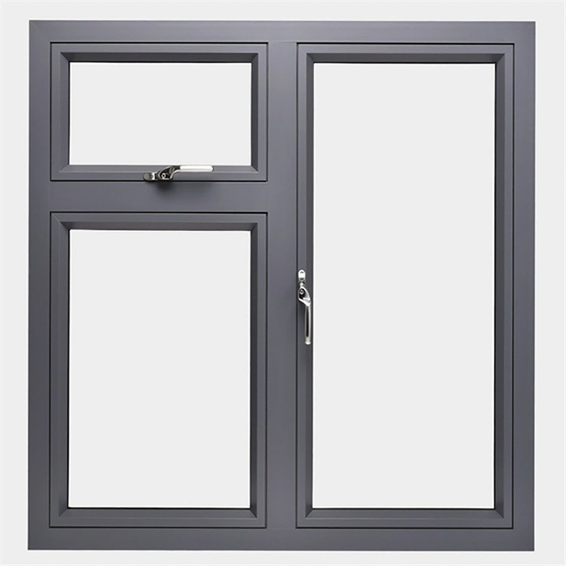 Ventanas de vidrio de revestimiento francés con malla de acero inoxidable 304 y hardware original SKATE