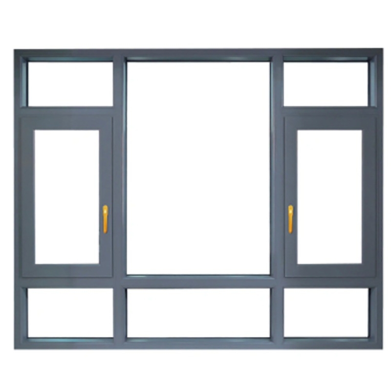 Tamaño personalizado Disminución térmica de aluminio Casamento de vidrio Ventanas para la solución de cortinas colgantes