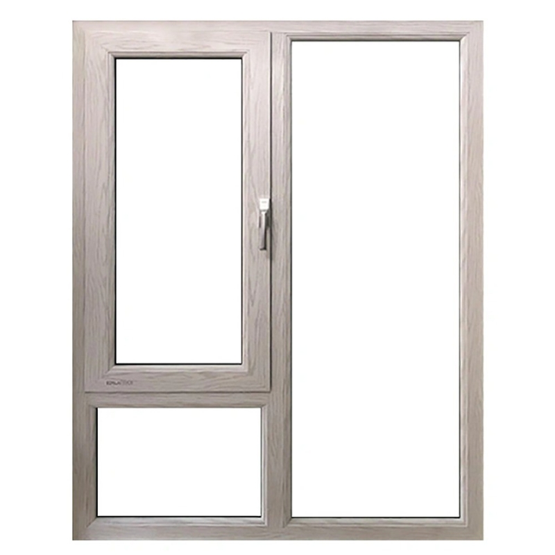 Tamaño personalizado Disminución térmica de aluminio Casamento de vidrio Ventanas para la solución de cortinas colgantes