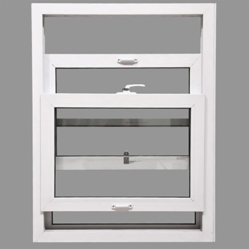 Ventanas de vidrio de aluminio con deslizamiento vertical automático de doble colgante para cortinas colgantes