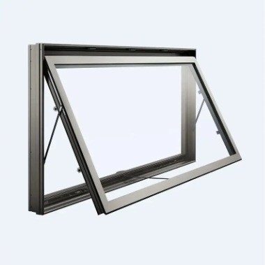 Pantalla plegable de aluminio con ventanas colgadas para soluciones avanzadas de decoración de fachadas de producción