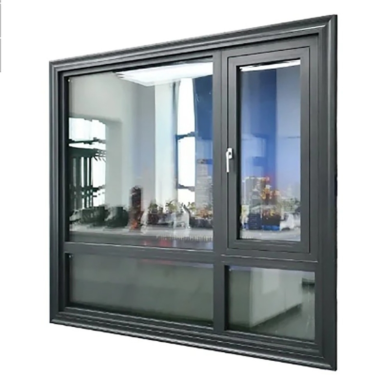 Consulta de estanqueidad de aire de nivel 8 para ventanas de cascada de ruptura térmica en diseño moderno