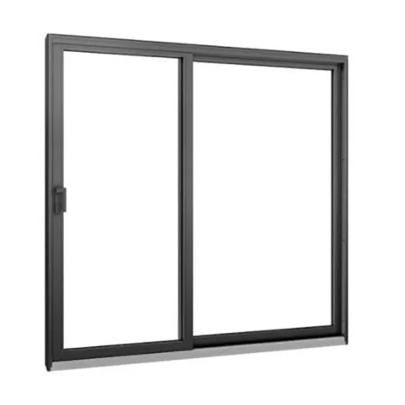 Ventanas correderas de aleación de aluminio de sello de 8 vías para decoración de fachadas de cortinas colgantes