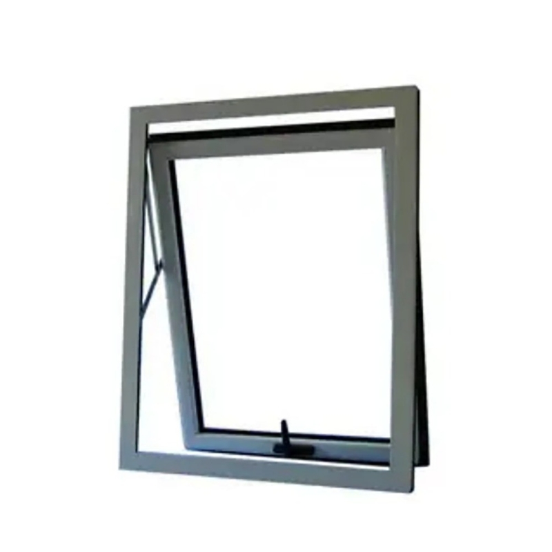 Nivel 8 de estanqueidad al aire Ventanas de toldo de aleación de aluminio de estilo europeo para proyectos comerciales