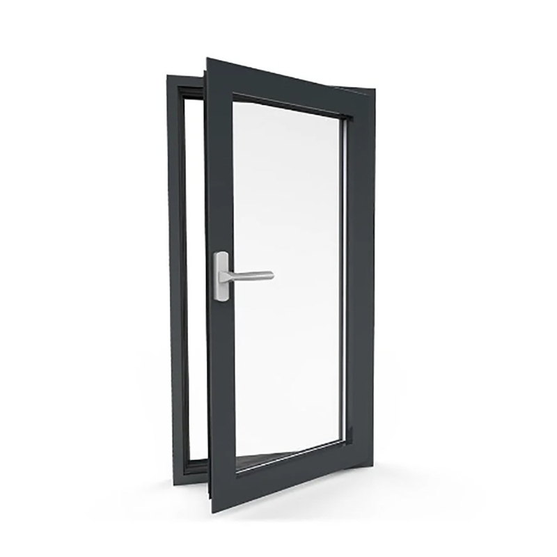 Ventana corredera de aleación de aluminio de estilo de moda con patrón de apertura horizontal por I + D
