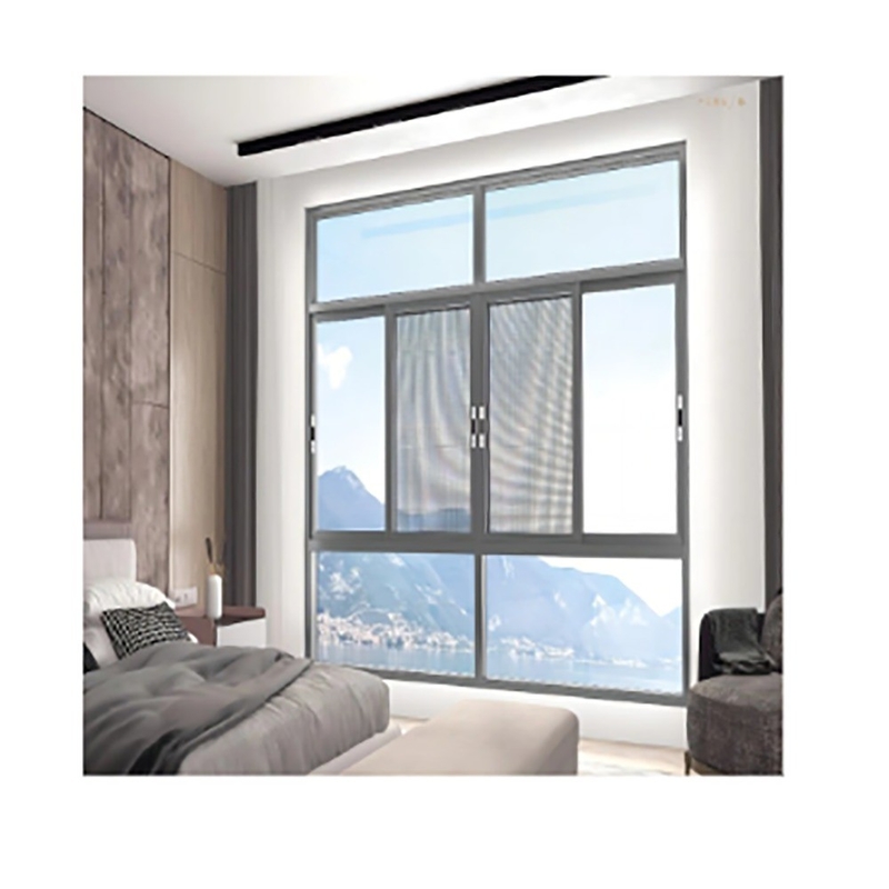 Ventanas con pantallas de perfil de aluminio de corte térmico para hoteles boutique