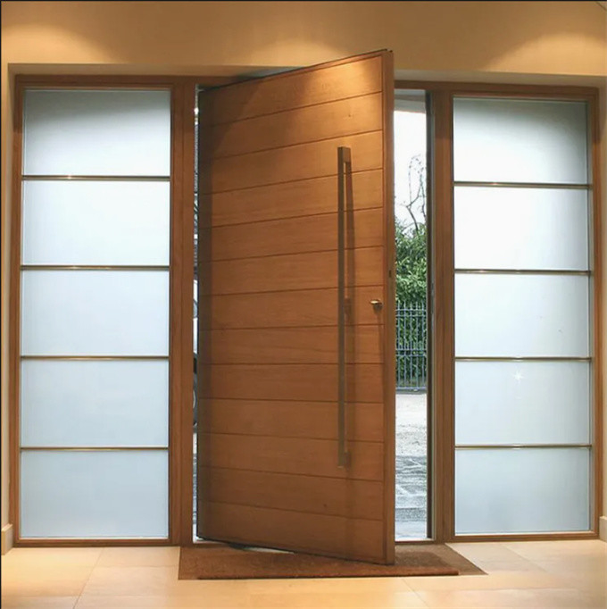 Puertas giratorias de diseño moderno Solución ideal para espacios residenciales y comerciales