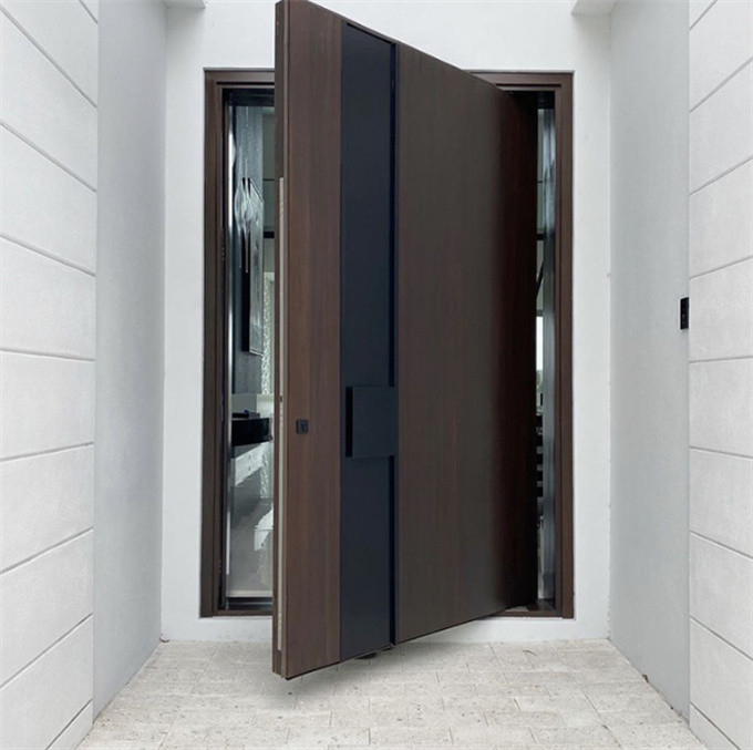 Puertas giratorias de diseño moderno Solución ideal para espacios residenciales y comerciales