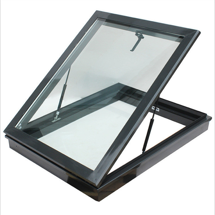 Diseño original de alta gama de vidrio ventana de techo para el estilo moderno y estanqueidad al aire