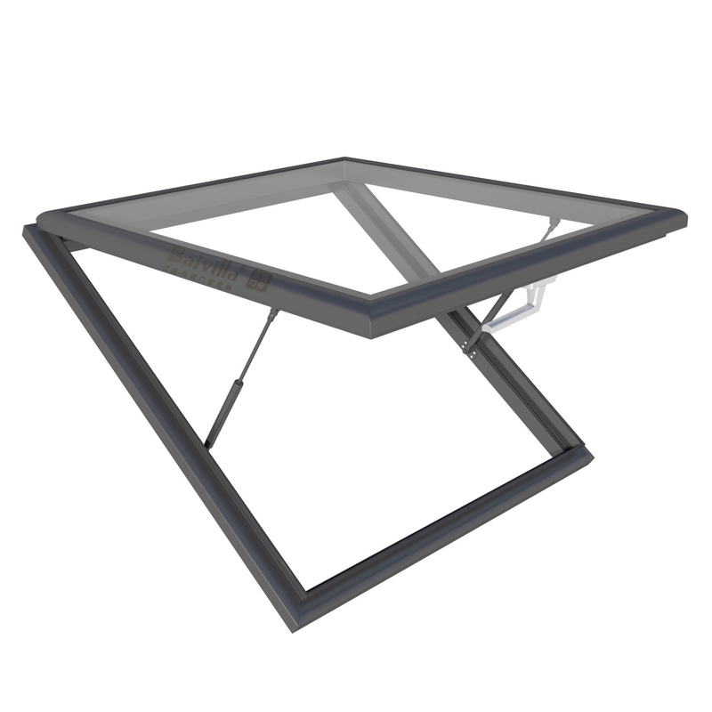 Diseño original de alta gama de vidrio ventana de techo para el estilo moderno y estanqueidad al aire