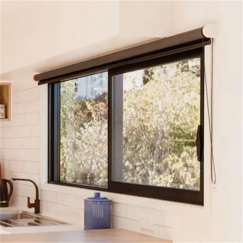 Moda Nuevo diseño de aluminio personalizable aluminio ventanas correderas con espesor de pared de 2,2 mm