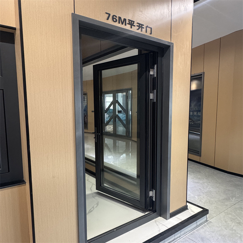 Diseño moderno Puerta impermeable de aluminio de alta calidad para distribuidores de puertas