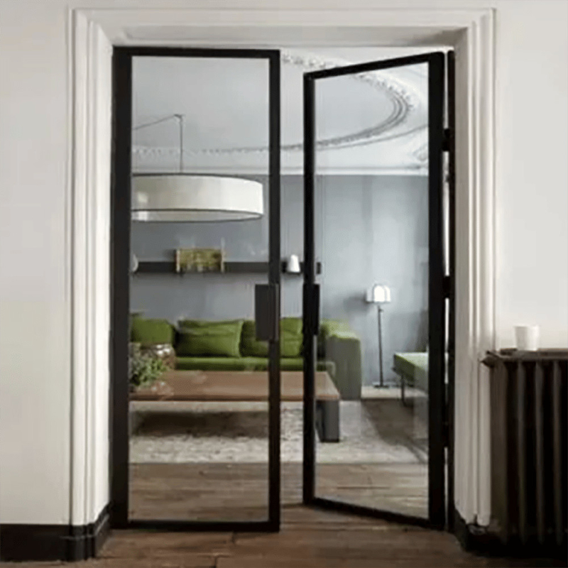 Diseño moderno Puerta impermeable de aluminio de alta calidad para distribuidores de puertas