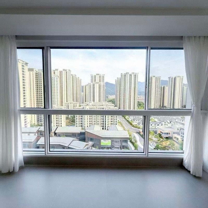 Ventana corredera de aluminio certificada NFRC con aleación de aluminio de grado de aviación 6060 T66 y banda de ruptura térmica de nylon PA66