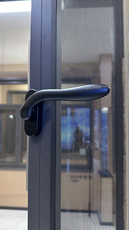 Ventana corredera de aluminio certificada NFRC con aleación de aluminio de grado de aviación 6060 T66 y banda de ruptura térmica de nylon PA66