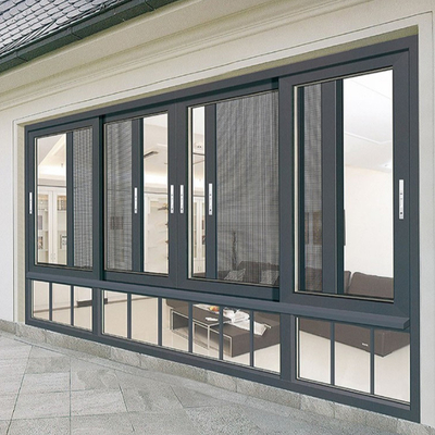 Ventanas corredizas de aluminio de 8 vías para el desarrollo de productos