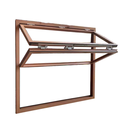 Ventanas de vidrio de aluminio de apertura horizontal personalizables para cocinas de gama alta