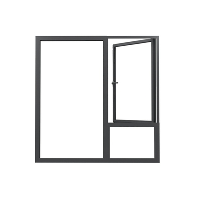 Skate 75 Ventanas de aluminio con malla de acero inoxidable 304