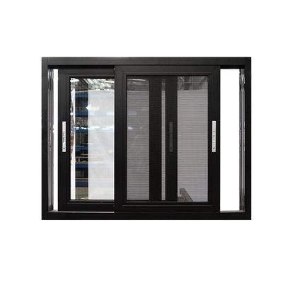 Suministro directo Ventanas corredizas de marco delgado con diseño moderno y función insonorizada