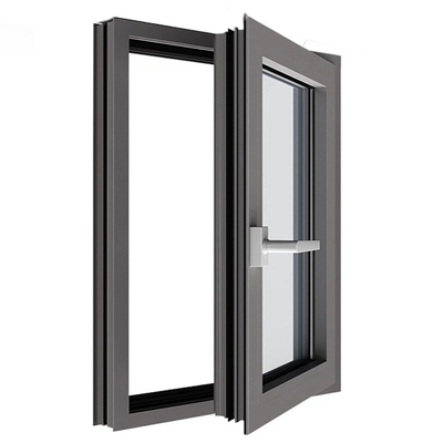 Ventanas de vidrio de revestimiento francés con malla de acero inoxidable 304 y hardware original SKATE