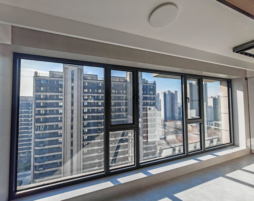 Ventanas de aleación de aluminio con el espesor de la pared de 1,8 mm